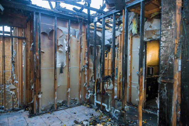 Professional Fire Damage Restoration technician working in New Hope, PA